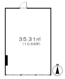 賃貸オフィス間取り図