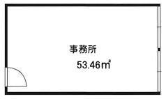 賃貸オフィス間取り図