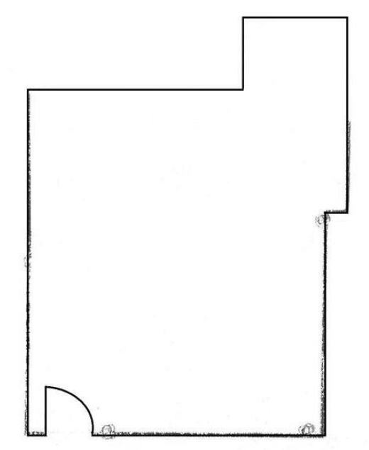 賃貸オフィス間取り図