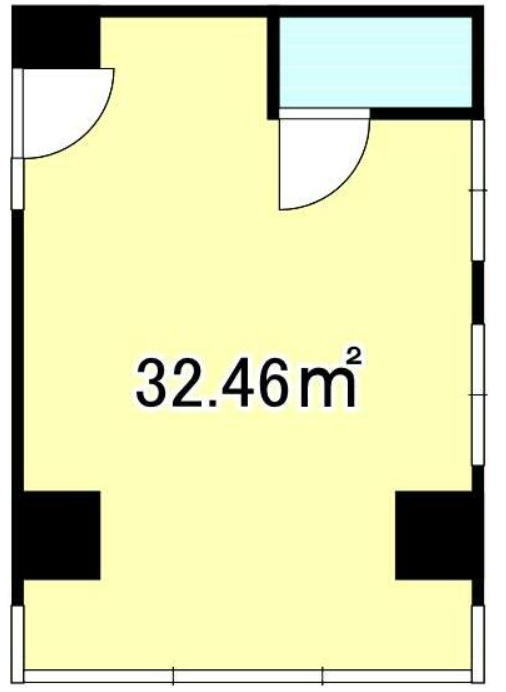 賃貸オフィス間取り図