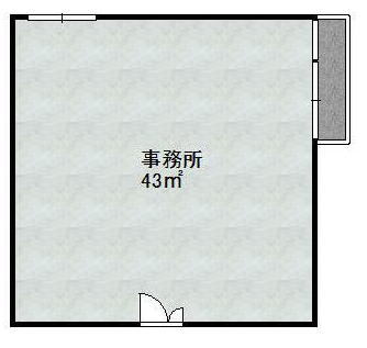 賃貸オフィス間取り図