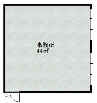 賃貸オフィス間取り図