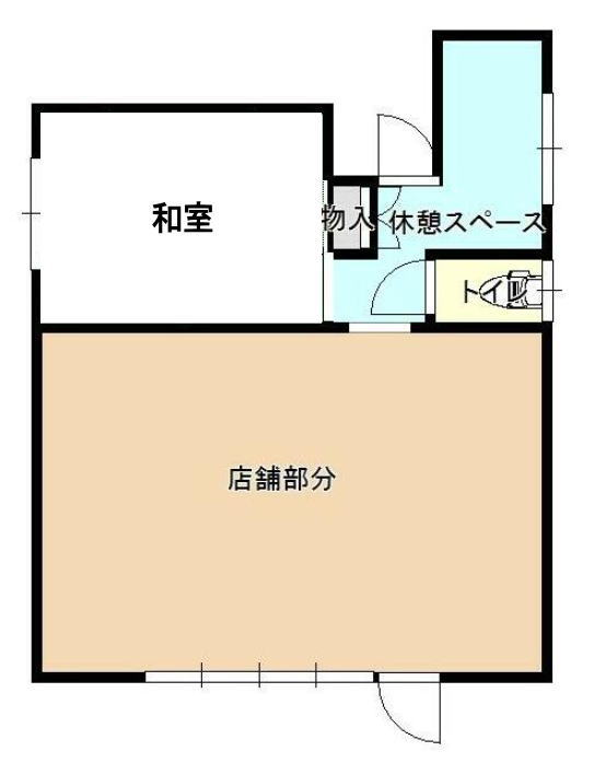 賃貸オフィス間取り図