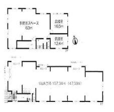 賃貸オフィス間取り図