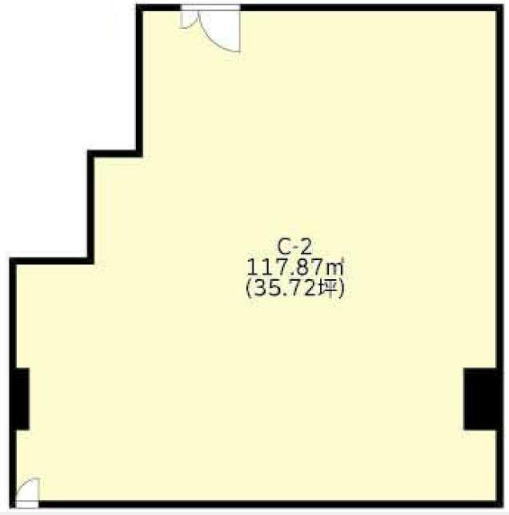 賃貸オフィス間取り図