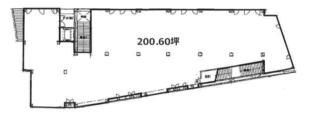 賃貸オフィス間取り図