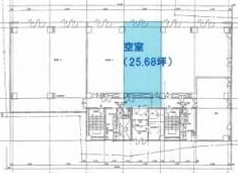 賃貸オフィス間取り図