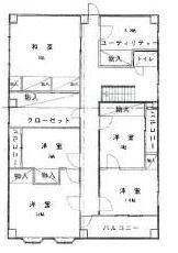 賃貸オフィス間取り図