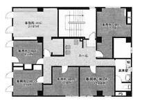 賃貸オフィス間取り図