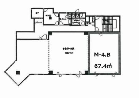 賃貸オフィス間取り図