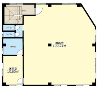 賃貸オフィス間取り図