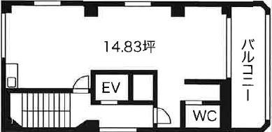 賃貸オフィス間取り図