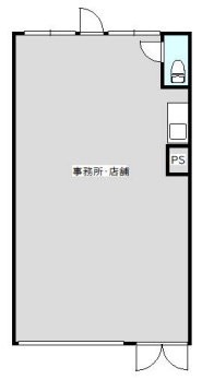 賃貸オフィス間取り図