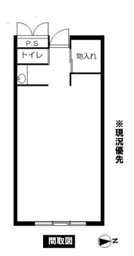 賃貸オフィス間取り図