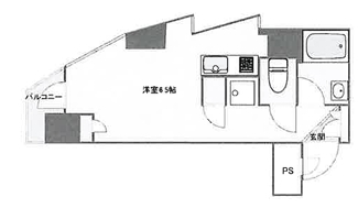 賃貸オフィス間取り図