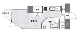 賃貸オフィス間取り図