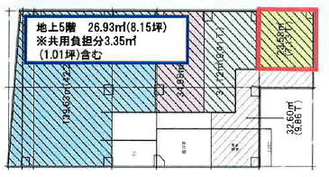 賃貸オフィス間取り図