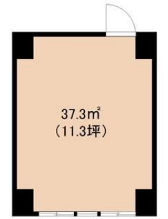 賃貸オフィス間取り図