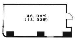 賃貸オフィス間取り図