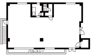 賃貸オフィス間取り図